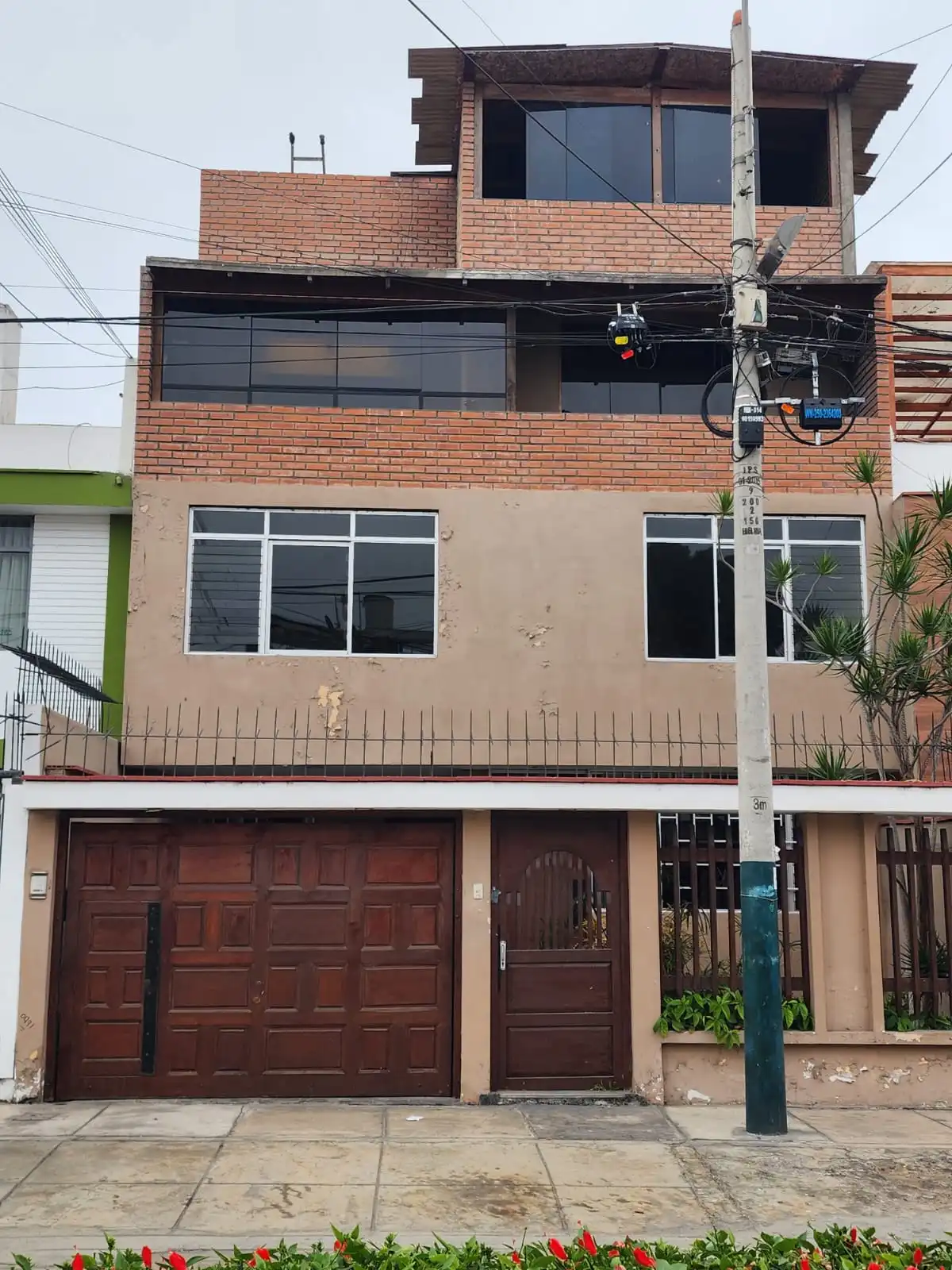 Fachada antes de pintura