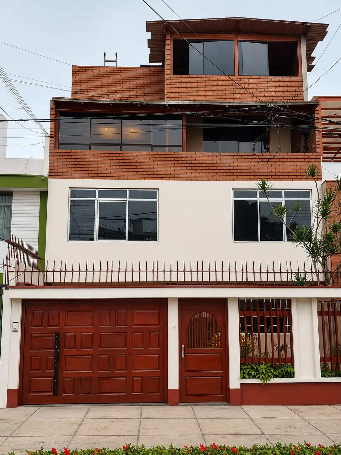 Fachada después de pintura