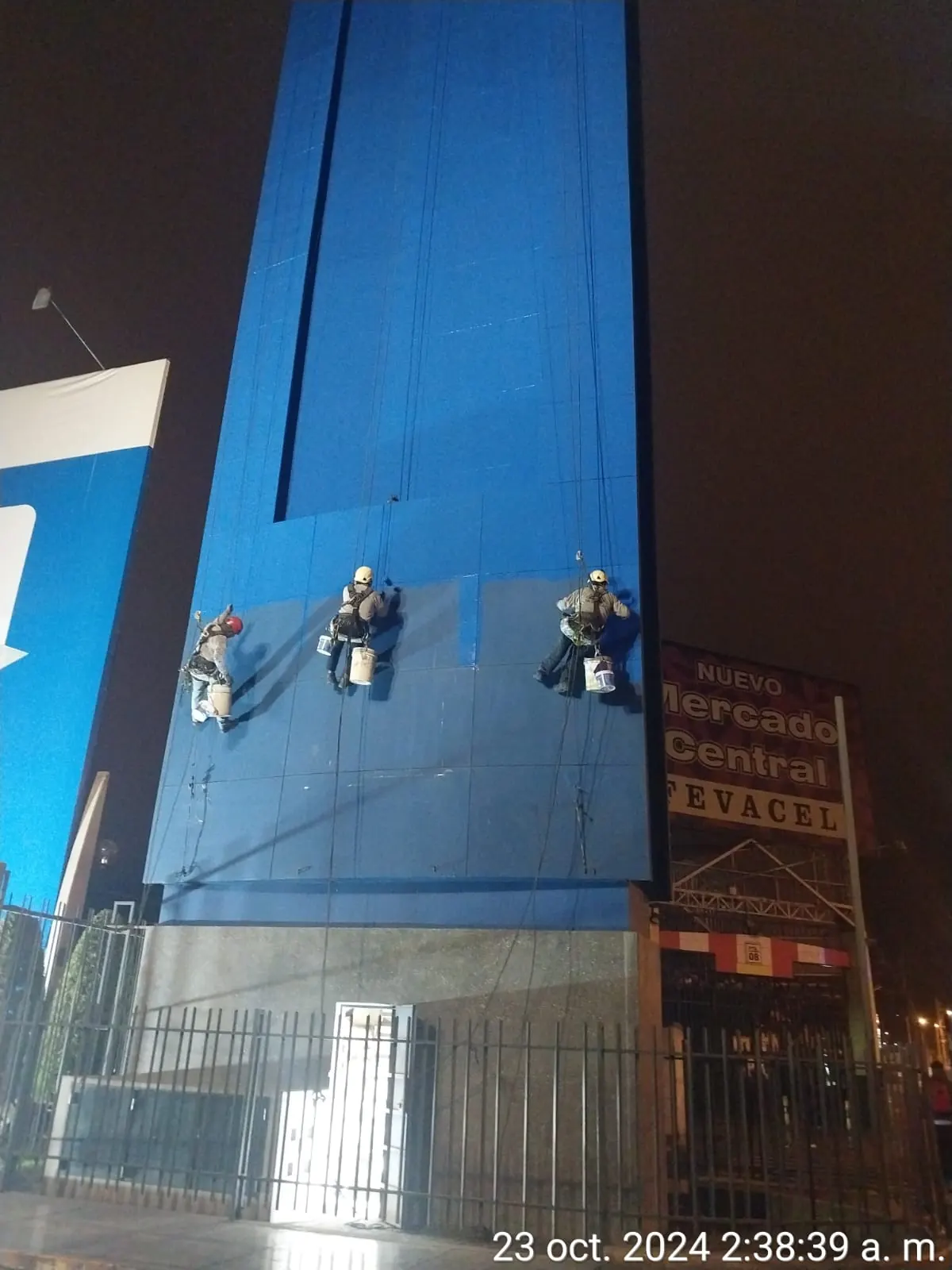 Pintura en altura